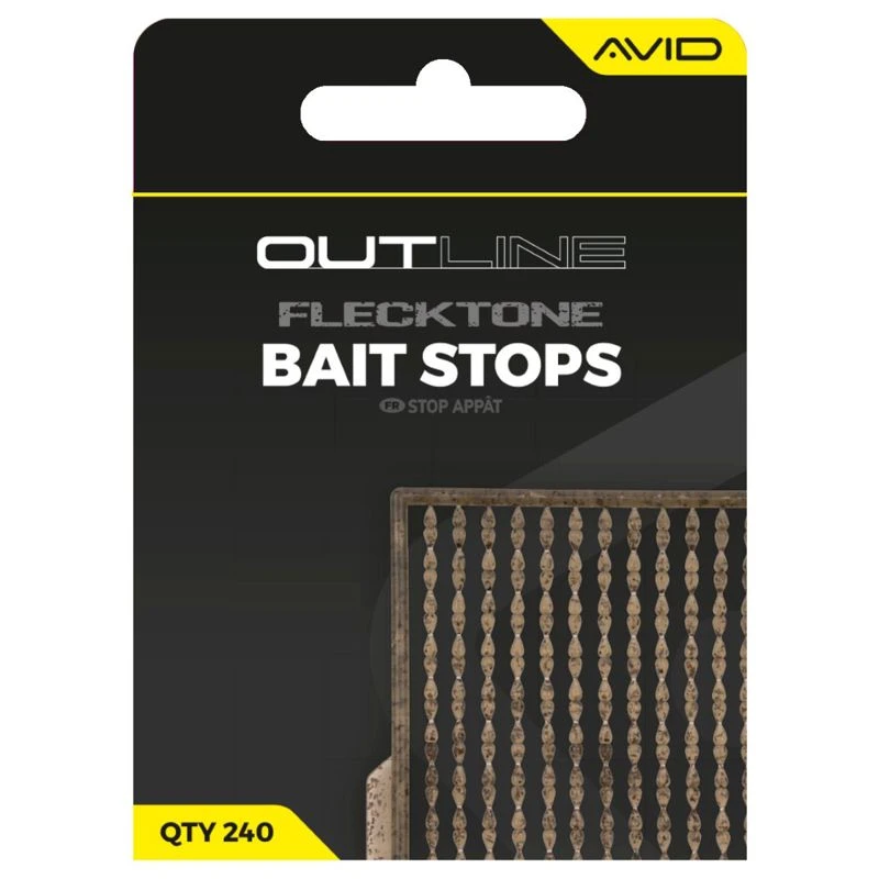 Avid Carp Outline Flecktone Bait Stops